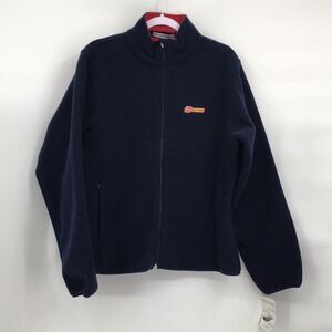 Les Schwab Navy Blue Port Authority Tiger Mountain Fleece Jacket XL NEW